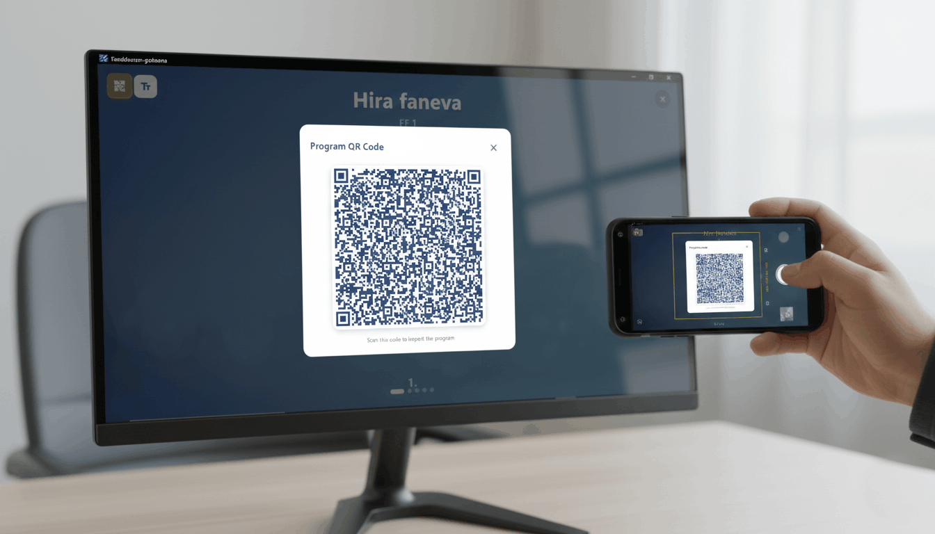 QR Code Program Sharing